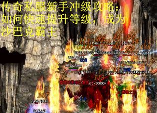 传奇私服新手冲级攻略：如何快速提升等级，成为沙巴克霸主