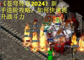 《苍穹传奇2024》新手进阶攻略：如何快速提升战斗力