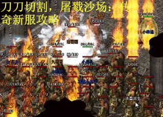 刀刀切割，屠戮沙场：传奇新服攻略