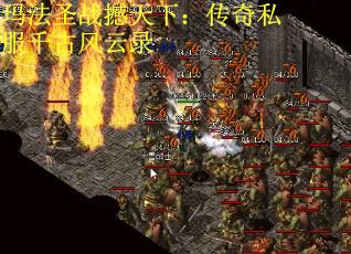 玛法圣战撼天下：传奇私服千古风云录