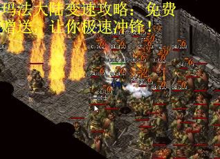 玛法大陆变速攻略：免费赠送，让你极速冲锋！