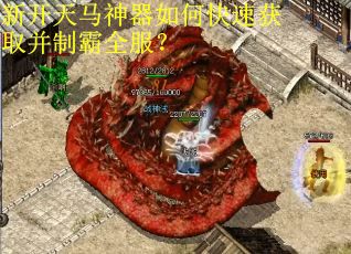 新开天马神器如何快速获取并制霸全服？