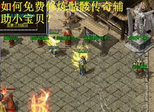 如何免费修炼骷髅传奇辅助小宝贝？