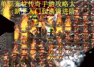单职光柱传奇手游攻略大全：新手入门到满级进阶