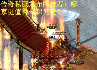 传奇私服发布网推荐:哪家更值得一探究竟?
