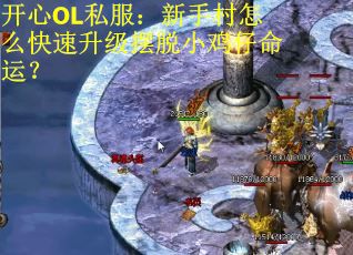开心OL私服：新手村怎么快速升级摆脱小鸡仔命运？