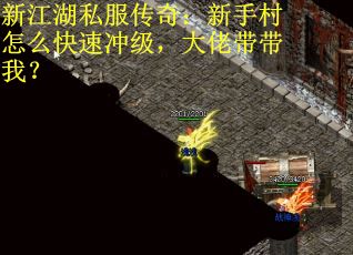新江湖私服传奇：新手村怎么快速冲级，大佬带带我？