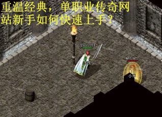 重温经典，单职业传奇网站新手如何快速上手？