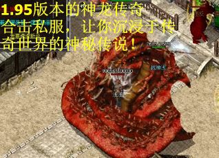 1.95版本的神龙传奇合击私服，让你沉浸于传奇世界的神秘传说！