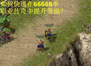 如何快速在66666单职业传奇中提升等级？