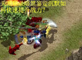 天龙秘录暗黑鉴定沉默如何快速提升战力？